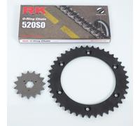 Kit Chaîne De Transmission 16x42 Pas 520 Pour Moto Suzuki Dr 650 Rse 1990-1996 O-Ring