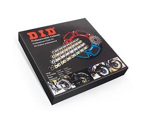 Kit chaîne DID Acier 525VX3/122 Rivet pour Honda VT C C2 Shadow DC Black Widow C2B S RS CSA C2SA 750 CCM Année de Construction 1998-2015