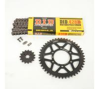 Kit Chaîne Did Pour Moto Kawasaki 125 Eliminator 1997 À 2003 15x46 Pas 428 Neuf