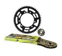 Kit Chaîne Doppler Pour Moto Derbi 50 Senda R X-Race Après 2000 Neuf