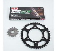 Kit chaîne France Equipement compatible avec Moto Yamaha 850 Mt-09 Tracer 2015 à 2018 16x45 pas 525 alesage 110