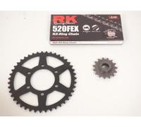 Kit Chaîne France Equipement Pour Moto Kawasaki 750 Z750 2004 À 2012 15x43 Pas 520 Fex Neuf