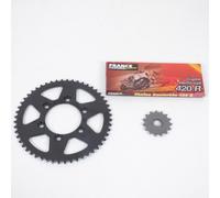 Kit Chaîne France Equipement Pour Moto Rieju 50 Spike 2003 À 2005 15x52 Neuf