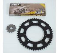 Kit Chaîne France Equipement Pour Moto Sherco 50 Enduro 2008 À 2015 14x52 Pas 428 Neuf
