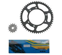 Kit chaîne P2R Erbi 50 Senda Drd 2002>2005 420 Noir TU