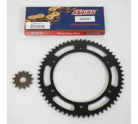 Kit chaîne Sifam compatible avec Moto Yamaha 125 DTR 1993 à 2002 13X57 pas 428 Ø152mm