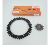 Kit Chaîne Sifam Pour Quad Yamaha 200 Yfs R Blaster 2003 À 2007 13x40 Pas 520 Neuf