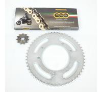 Kit Chaîne Sifam Pour Moto Derbi 50 Senda Sm X-Race 2004 À 2005 Neuf