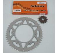 Kit Chaîne Sifam Pour Moto Gas Gas 300 Tt 1997 À 1999 13x51 Neuf