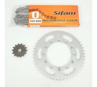 Kit Chaîne Sifam Pour Moto Honda 350 Xlr 1985 À 1987 14x50 Pas 520 Al 130mm Neuf