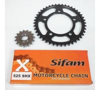 Kit Chaîne Sifam Pour Moto Honda 600 Cbr 1999 À 2000 15x44 Neuf