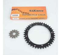 Kit chaîne Sifam pour Quad Yamaha 350 Yfm X Warrior 1989 à 2004 13x40 Pas 520 Neuf