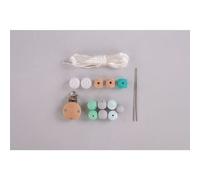 Kit: Chaînette De Sucette, Menthe, 15 Pièces, Boite