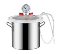 Kit chambre de dégazage sous vide - Capacité 35L pour l'élimination des bulles d'air en résine et silicone - Qualité professionnelle pour des résultats supérieurs