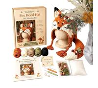 Kit Chapeau Bob Crochet Tissage D'Chapeaux Animaux