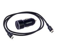Kit chargeur auto USB-C AUTO-T 540225 20W (5A) 12/24V + câble USB-C 1m anthracite