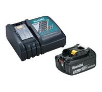Kit chargeur DC18RC et batterie 18V 3Ah BL1830 191A24-4 Makita