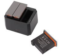 Kit chargeur de batterie pour DJI OSMO Action Camera,Batterie et chargeur triple USB pour DJI OSMO Action Camera,Pour DJI OSMO Action Camera Chargeur de batterie triple,Chargeur de batterie triple fen