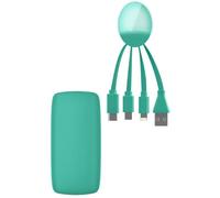 Kit chargeur de secours Powerpack Weekender XOOPAR turquoise 5000 mAh