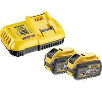 Kit chargeur Dewalt DCB118X2-QW 8 A et 2 batteries XR Flexvolt 9 Ah