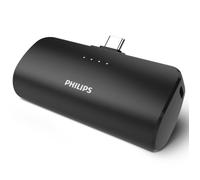 Kit chargeur Philips - DLP2510V/00 - Powerbank - DLP2510C/03 - Batterie Externe sans Fil - 2500mAh - Connecteur USB-C Noir