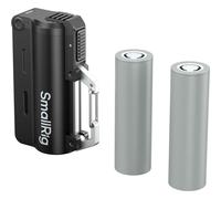 Kit chargeur SmallRig 6091 avec 2 batteries 21700 de 5000 mAh, noir
