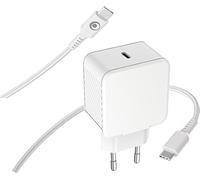 Pack de Charge Chargeur USB-C 65W Power Delivery avec Câble USB-C vers USB-C 2m Blanc