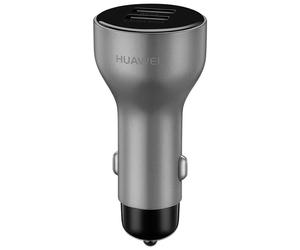 Kit Chargeur Voiture 2 USB A 3A + Câble USB A / USB C 1m Blanc Huawei