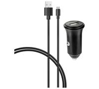 Adaptateur d'alimentation pour voiture - BIGBEN - 2.4 A - USB A - Câble Micro-USB 1,2 m - Charge rapide