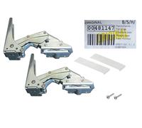 Kit charnière de porte pour réfrigérateur Bosch Hettich 481147 - lot de 2 d'o...