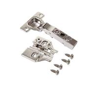 - Kit charnière droite avec fermeture amortie et embase (Lot de 20)