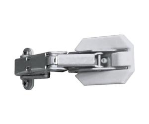 Kit charnière pour meuble de réfrégirateurs Kamat angle douverture 115 à visser pour panneau de 16 et 19 mm