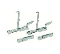 KIT CHARNIÈRES DX+SX FOUR OUVERTURE PORTE SMEG CARTOUCHE COMPLÈTE 691330361
