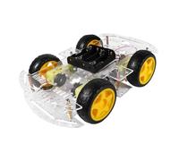 Kit Châssis de Voiture Intelligente à Monter Soi-même, 4 Moteurs DC