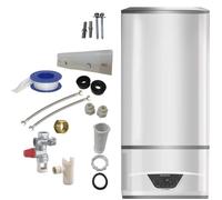 Kit chauffe-eau hybride thermodynamique Ariston Lydos Wifi 100 l