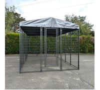 Kit Chenil Large Avec Toit 2,40m X 4m X 1,80m