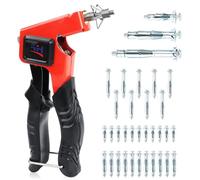 Kit Cheville Molly avec Pince, Paick Ancrages pour murs creux avec 34 cheville Molly, Pince Professionnel Convient à M3/M4/M5/M6/M8