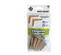 kit chevilles à expansion etagère légère RED HEAD, Diam.8 x L.32 mm G
