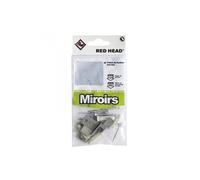 kit chevilles à expansion miroir, Diam.6 x L.25 mm