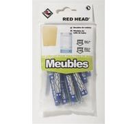 kit chevilles à verrouillage de forme meuble RED HEAD, Diam.8 x L.50 mm G