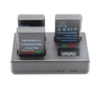 Kit ChiliPower Nikon EN-EL14 Deluxe - 3 batteries + chargeur triple