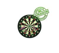 Kit Cible carton + Fléchettes acier "Family Dart Game"