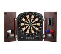 Kit Cible de Fléchettes et Armoire Prêt à Jouer-VEVOR-Armoire à Fléchettes avec Tableau de Score Électrique