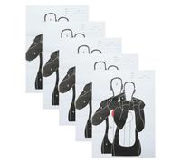 Kit Cible de Tir Papier 5pcs 17,7x12,6 Pouces Halloween | Usage Intérieur et Extérieur, Feedback Précis, pour Exercices, Centres de Formation, Tireurs Pro et Instructeurs