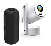 Kit Cinéma Nomade KYF- Vidéoprojecteur 4K Android 13 sur batterie + Enceinte 60W Bluetooth