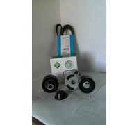 KIT CINGHIA SERVIZI + P/A POUR FORD FIESTA V-POUR MAZDA2 1.4TDCI KW50 F6JA-F6JB
