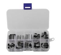 Kit circuit intégré DIP 85 pièces avec 10 types de circuits intégrés courants - NE555, LM324, LM393, UA741, ULN2803, LM358, LM386, NE5532, ULN2003, PC817