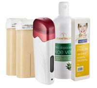 Kit cire épilation peaux délicates nacrée