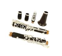 Kit Clarinettes Clarinette En Ébène À 19 Touches Plaquée Argent Professionnellement