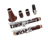 Kit Clarinettes Clarinette En Séquoia Si Bémol 17 Touches Plaquées Argent